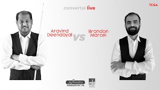 Aravind D  Vs Brandon M - Sreemitra Telangana State Ranking Snooker \u0026 Billiards Championship