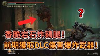 【艾爾登法環：黃金樹幽影】DLC傷害爆炸T0武器！ #血血怪手臂