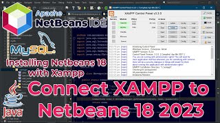 J1 - Install Netbeans 18 Connect Xampp MySQL Database