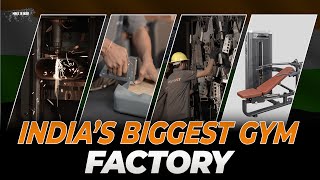 India's Biggest Gym Factory  🇮🇳