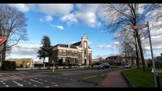 Visiting the town Haastrecht by bike