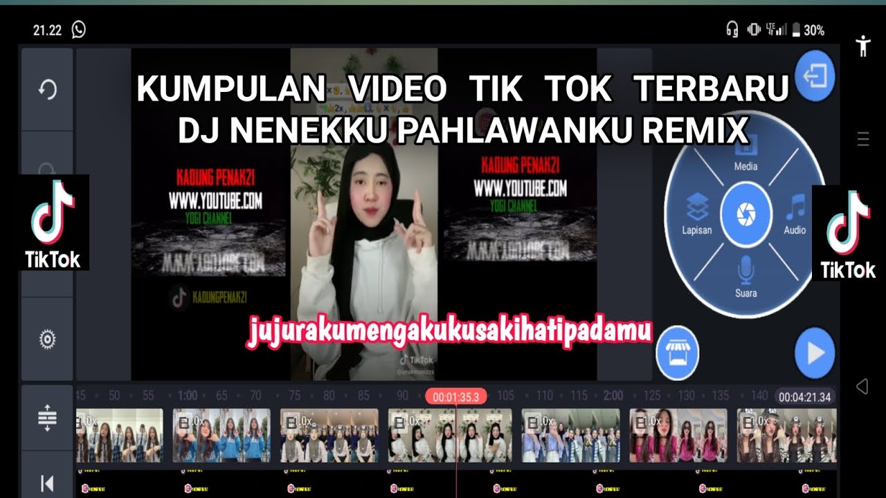 KUMPULAN VIDEO TIK TOK TERBARU || DJ NENEKKU PAHLAWANKU REMIX😍 # ...