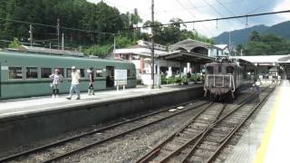 千頭駅 SL急行 SLかわね路号 機関車入換作業