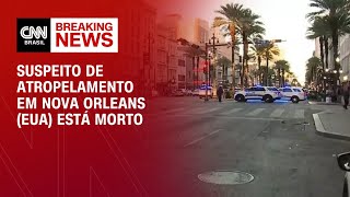 Suspeito de atropelamento em Nova Orleans (EUA) está morto | LIVE CNN