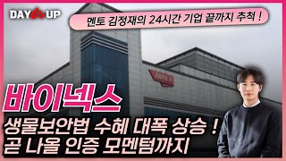 [바이넥스] 생물보안법 수혜로 인한 대폭 상승 !! 곧 나올 미국 인증 모멘텀까지 부각