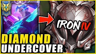 I HIRED A COACH AND PRETENDED TO BE AN IRON YASUO MAIN **YOU WILL CRY LAUGHING