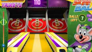 Chuck E. Cheese Skee Ball Online Game