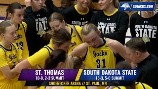 Women's Basketball Highlights at St. Thomas (01.22.2025)