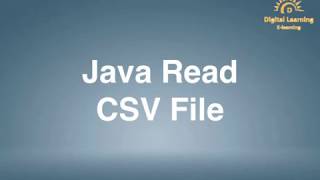 144 Java Read CSV File | Online Training Download app from below link
