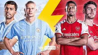 The KEY battles between Man City & Arsenal players 🔑 | Race for the Title