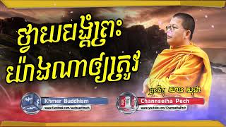 Channseiha Pech |ថ្វាយបង្គំព្រះយ៉ាងណាអោយត្រូវ| សាន សុជា