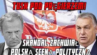 TUSK POD PRĘGIERZEM: SKANDAL ZACHWIAŁ POLSKĄ SCENĄ POLITYCZNĄ