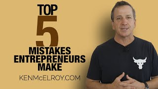 5 Mistakes Entrepreneurs Make | YouTube #Shorts