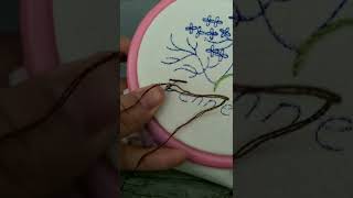 embroidery 英文字母這樣繡 手工刺繡 教程