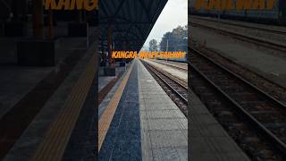 Connecting you to the New Bajnath Railway Station #kangra train journey #pathankot to himachal train