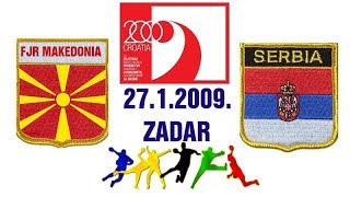 HANDBALL MAKEDONIJA SRBIJA VLADO ŠOLA D DOMINIKOVIĆ  CROATIA World Men's Handball Championship 2009