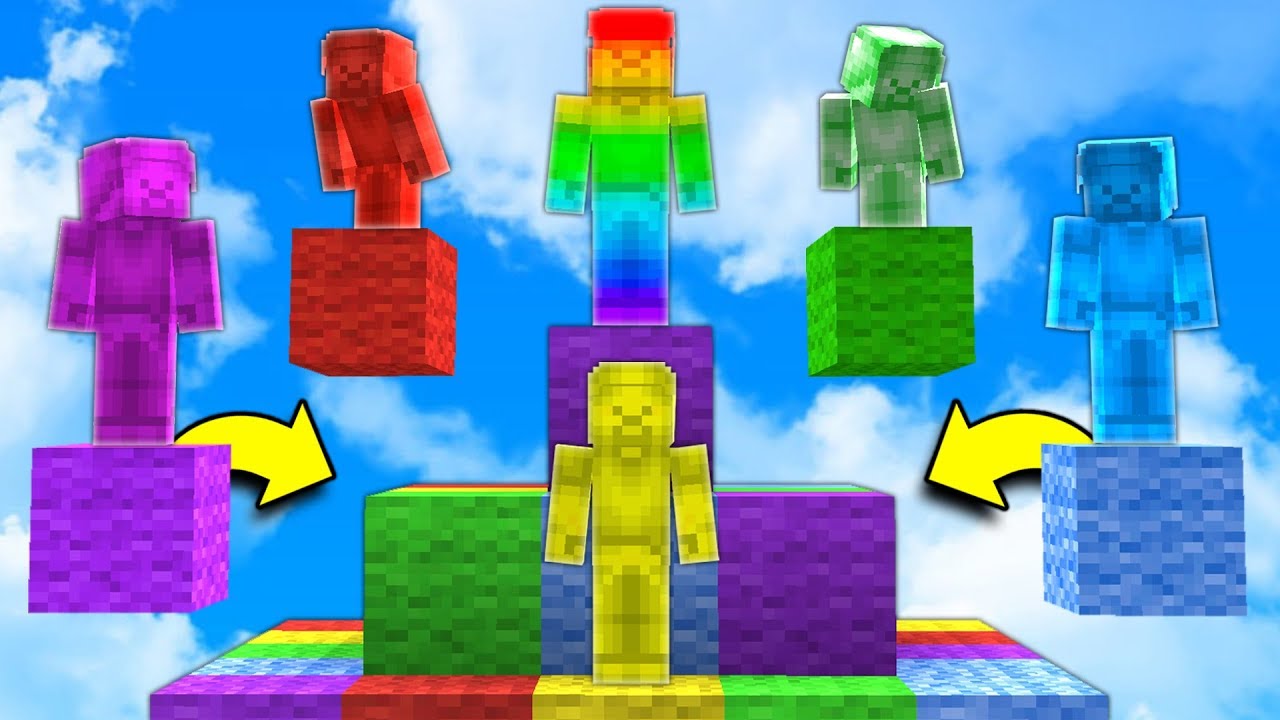 Putting Rainbow Steve Back Together Youtube