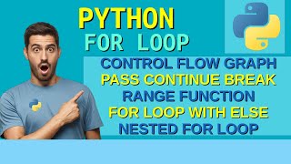 For Loop Full Concept - Python | Python Tutorial For Beginners| Iterative Statements | CodeWithRonny