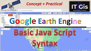 Basic Java Script Syntax || Google Earth Engine || GEE: 03 || ITGIS