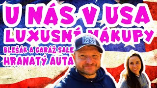 NA NÁKUPECH - BLEŠÍ TRH / YARD SALE / U nás v USA