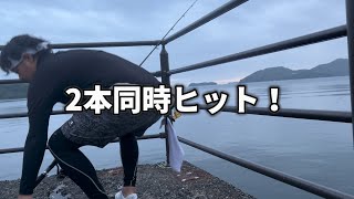 【2024/6/9 山口県下松市】2本同時ヒットからの大雨【踏んだり蹴ったり】