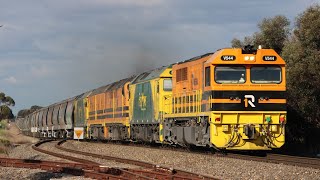 V544 on Aurizon grain 2182S 11/09/22