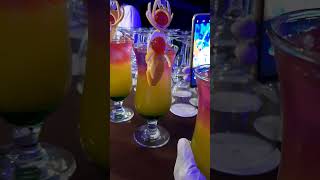 party drinks at Rixos Sharn el sheikh Egypt