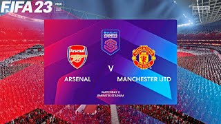 FIFA 23 | Arsenal vs Manchester United - Barclays Women's Super League - Full Gameplay PS5