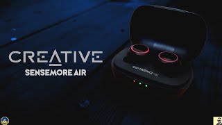 Creative Sensemore Air | STRONGEST ambient mode ever & perfect for side sleepers! #tws #earbuds