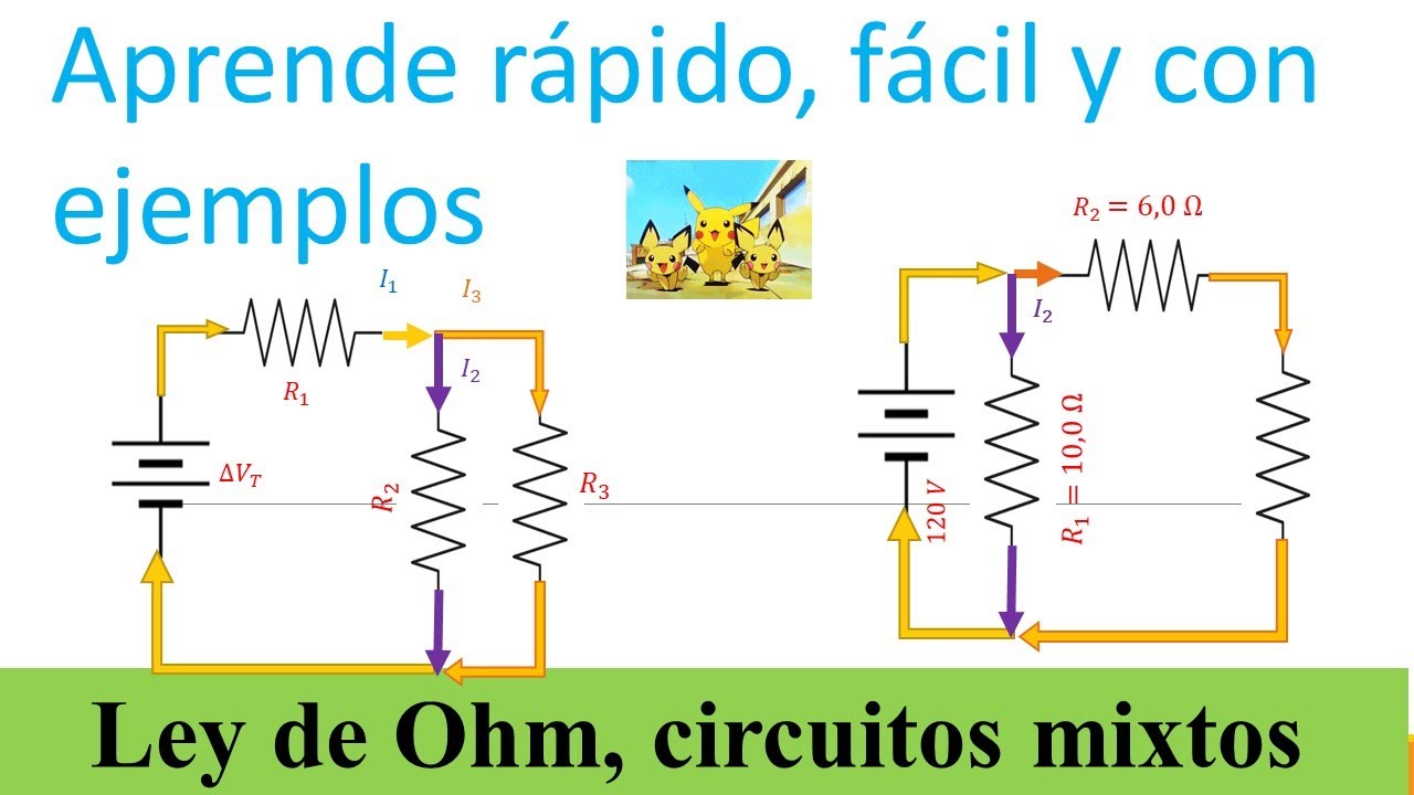 Cómo Resolver Un Circuito Mixto, Serie Paralelo, Paralelo Serie O ...