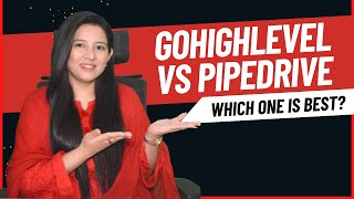 GoHighLevel vs Pipedrive | Best CRM For Small Business \u0026 Agencya?