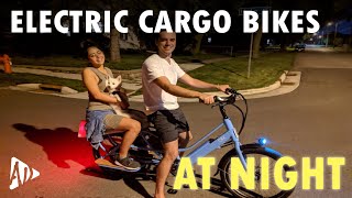 ELECTRIC BIKES AT NIGHT - Blix Packa electric cargo bike - WEEK 1