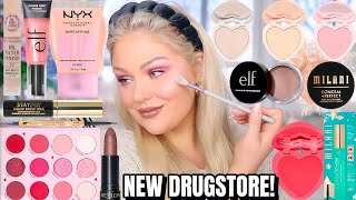 TESTING VIRAL *NEW* DRUGSTORE MAKEUP 2023 😍 FIRST IMPRESSIONS MAKEUP TUTORIAL | KELLY STRACK