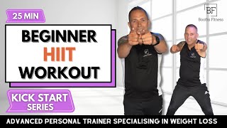 25 min Cardio Workout for Beginners + Seniors | Lose Weight + Burn Calories | Low Impact | KICKSTART