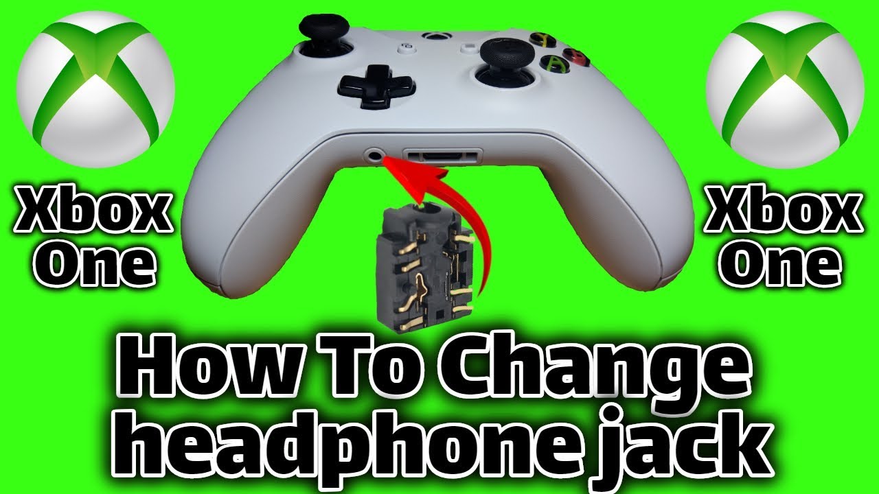 How To Change Xbox One Headphone Jack - YouTube