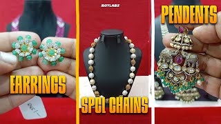 Special Chains ||  Pendents ||  Ear Rings Sets ❤️‍🔥