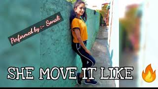 She Move It Like- | Badshah | Warina Hussain | Cover Dancer By Sonali Prasad