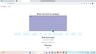 @codeclause Text Editor application | web development #CodeClause #webdev #internship