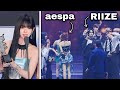 aespa interaction with RIIZE & ITZY go viral (TMA) 231010 #kpop