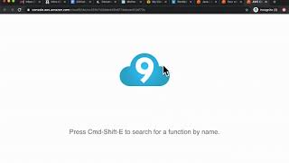 Node.js setup on AWS Cloud9