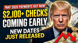 May 2026 Payment Dates OUT! $2,100+ Checks May Come Early — Full Update Inside!
