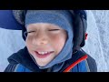 3 year old learning how to ski teach your toddler how to ski tutorial vlog