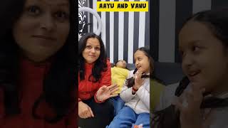 Mini Vlog 86 - Hair Cut 💇‍♀️ ✂️😍 #aayuandvanu #shorts #youtubeshorts #minivlog #haircut #viral