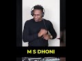 MS Dhoni Number 7 by DJ Bravo