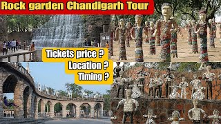 Rock garden chandigarh ticket price , timings + tour | Nek chand saini rock garden chandigarh vlog