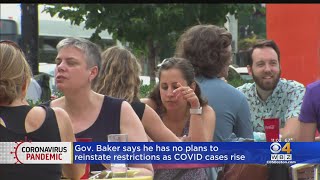 Mass. Not Bringing Back COVID Restrictions Despite Rise In Cases