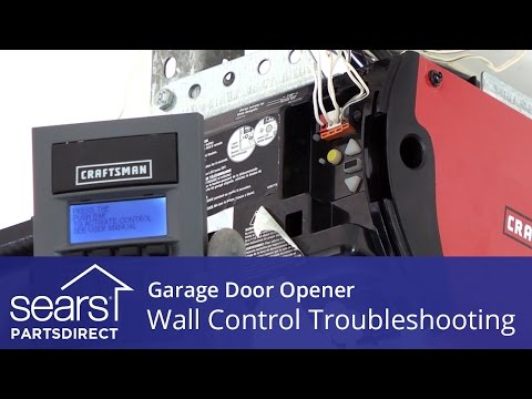 Genie Garage Door Control Panel