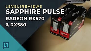 Sapphire Pulse RX 570 and RX 580