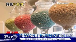 【TVBS新聞】央行下修GDP 全年保「2」無望 有學者建議「這招」｜上統食品