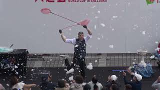 大道芸World Cup in静岡　2024年　ソーニディサポーネ　シャボン玉